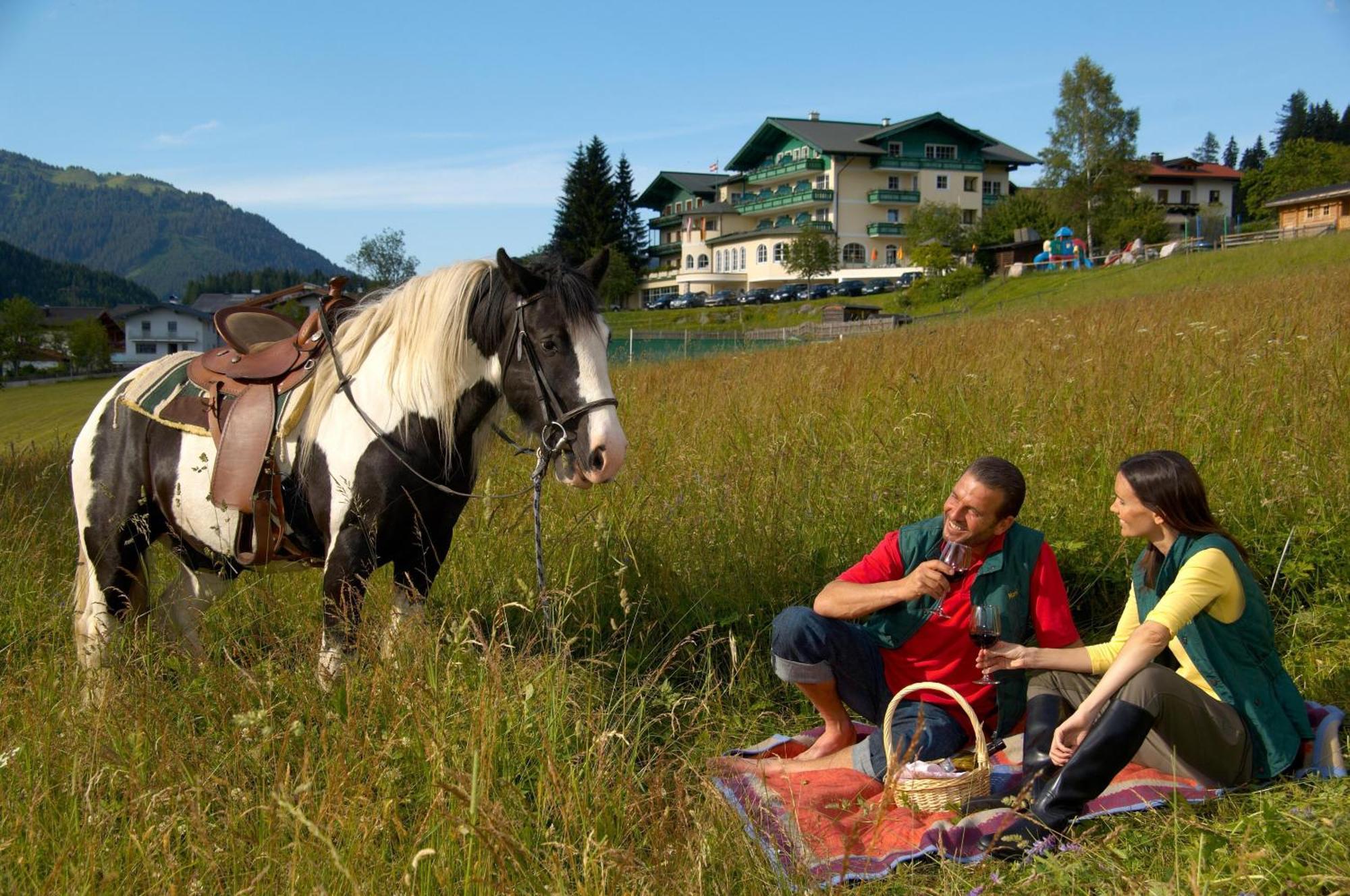 Wohlfuehlresort Und Feriengut Martinerhof Sankt Martin am Tennengebirge Esterno foto